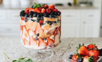 English Berry Trifle for the Royal Wedding