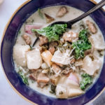 Zuppa Toscana with Turnips and Parsnips