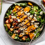 Golden Beet and Arugula Salad with Fried Apples