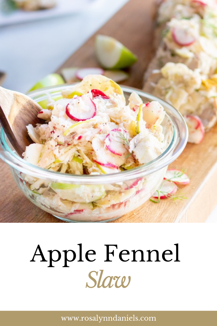 apple fennel slaw