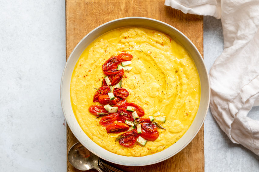 Quick and Easy Summer Vegan Corn Chowder Recipe | Rosalynn Daniels